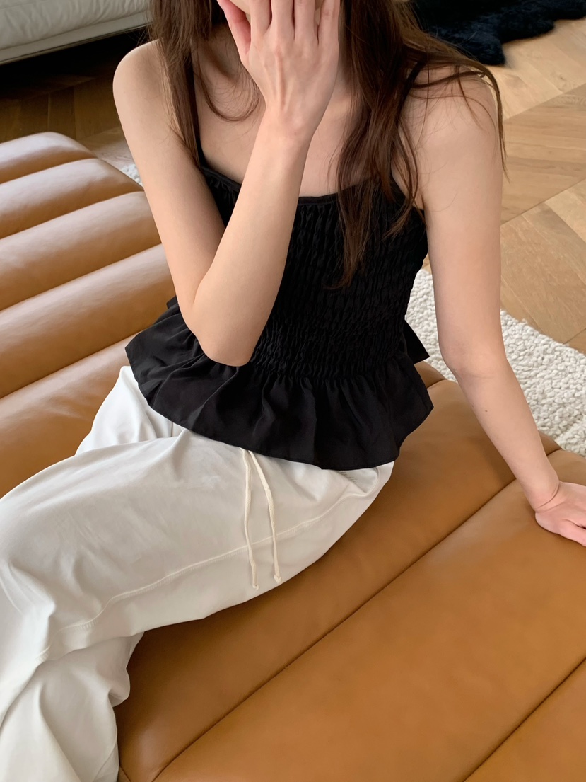 RIETTE韓國直郵女裝新款推薦人氣熱賣時尚26夏季吊帶背心RIETTE吊帶/背心