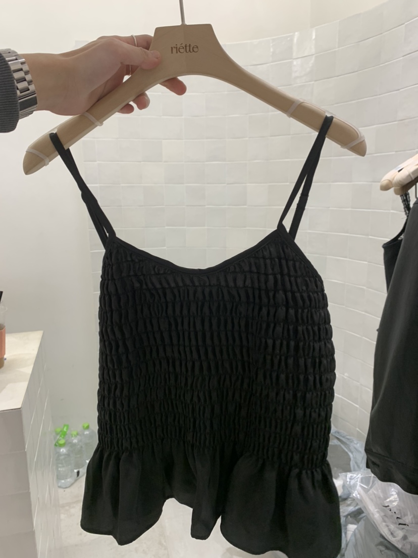 RIETTE韓國直郵女裝新款推薦人氣熱賣時尚26夏季吊帶背心RIETTE吊帶/背心圖色1