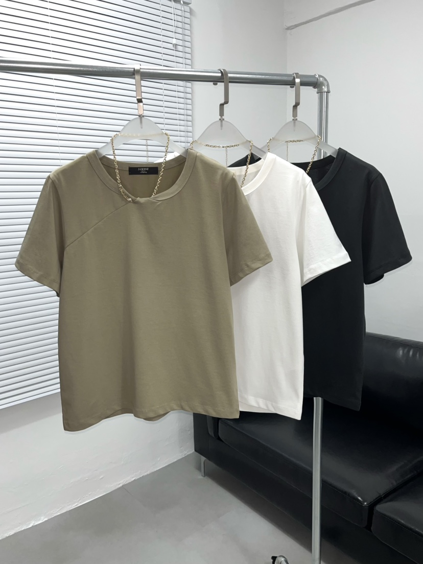 J CRANE-A韓國直郵女裝新品人氣推薦26春夏職業時尚T恤J CRANET恤