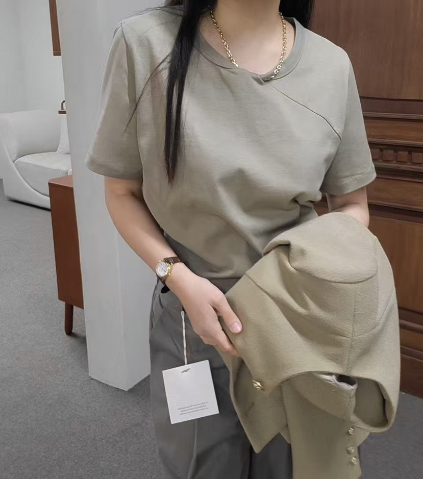 J CRANE-A韓國直郵女裝新品人氣推薦26春夏職業時尚T恤J CRANET恤