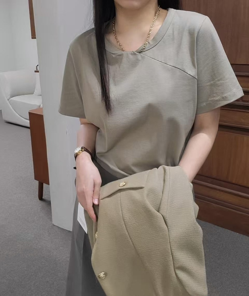 J CRANE-A韓國直郵女裝新品人氣推薦26春夏職業時尚T恤J CRANET恤