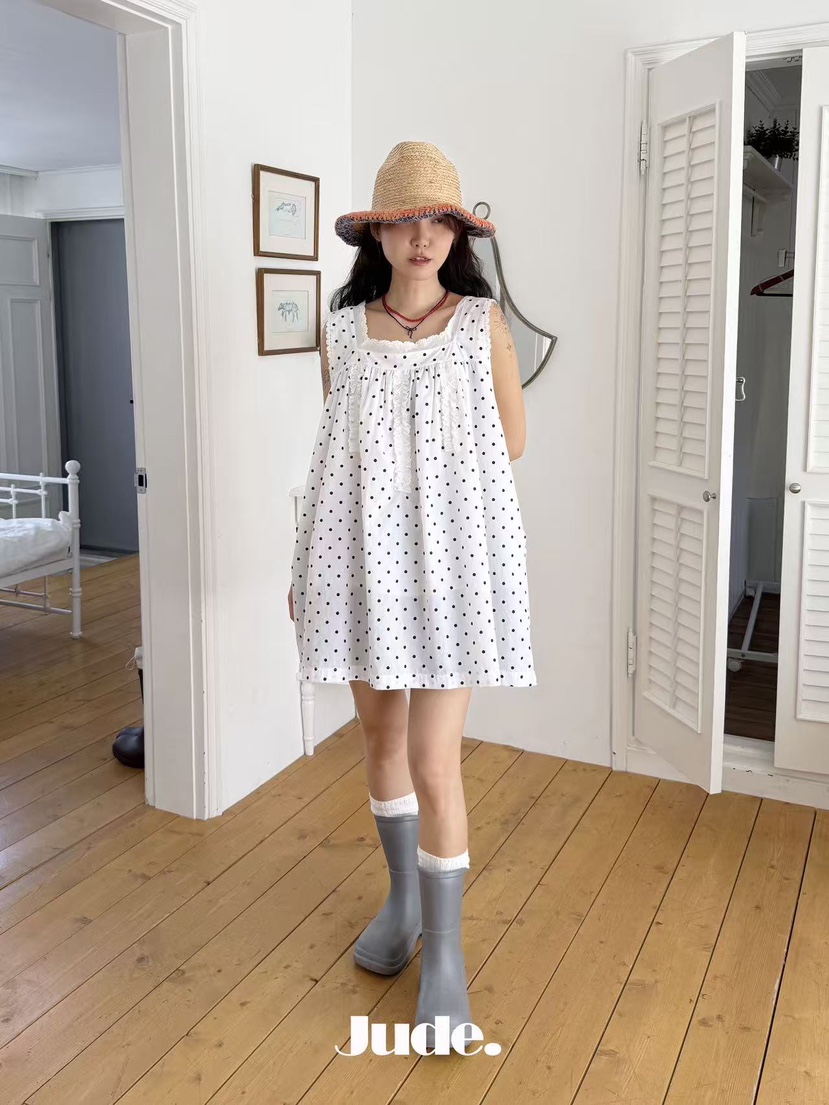 HEYJUDE東大門實拍韓國女士新品26春夏休閑熱賣時尚連衣裙HEYJUDE連衣裙