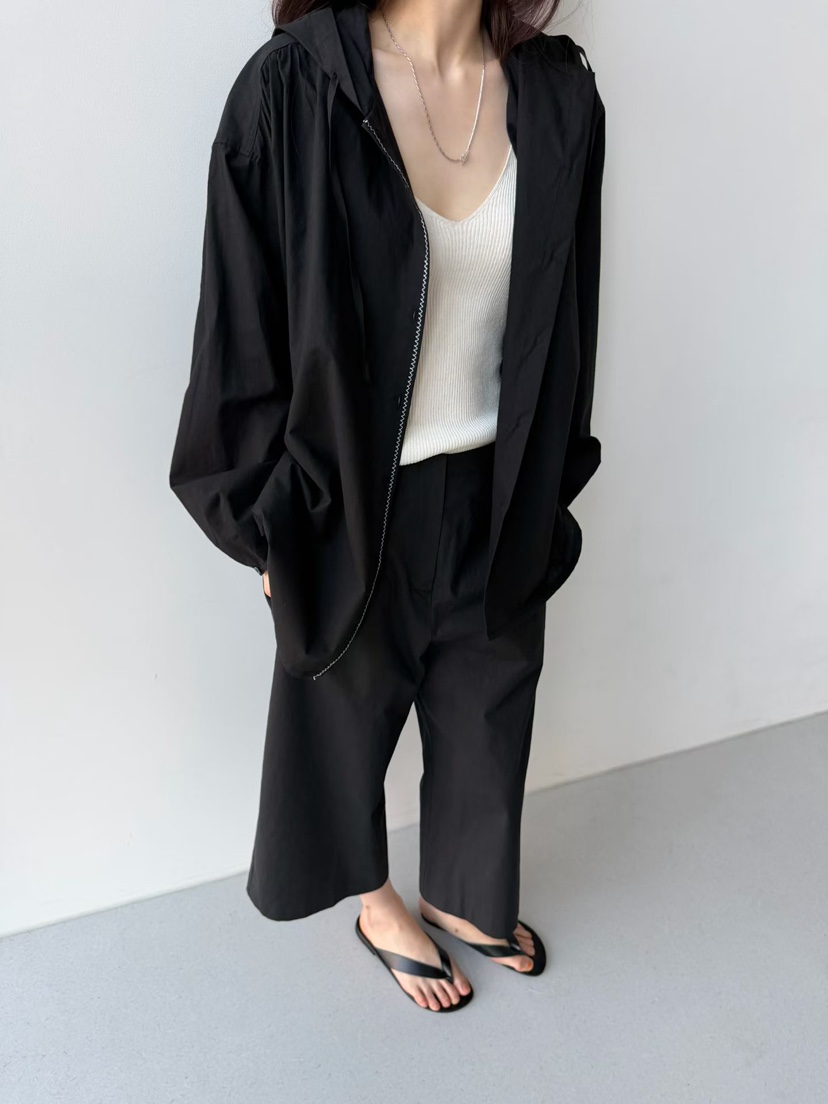 ARKIE/TAF東大門實拍韓國女士新款人氣襯衫蕾絲衫連帽衫褶皺ARKIE/TAF襯衫/蕾絲衫