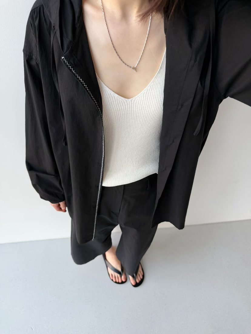 ARKIE/TAF東大門實拍韓國女士新款人氣襯衫蕾絲衫連帽衫褶皺ARKIE/TAF襯衫/蕾絲衫