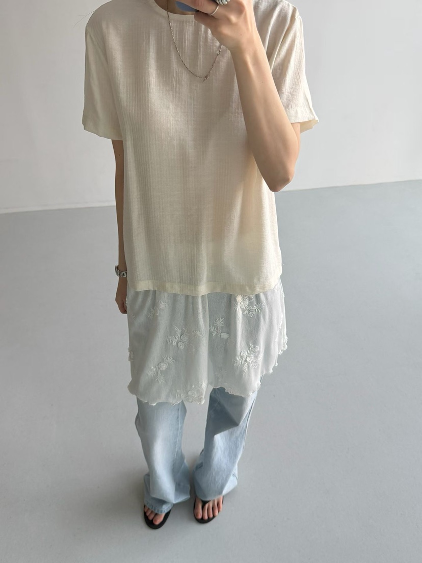 ARKIE/TAF韓國直郵女裝新款26春夏推薦人氣職業短裙雪紡ARKIE/TAF短裙