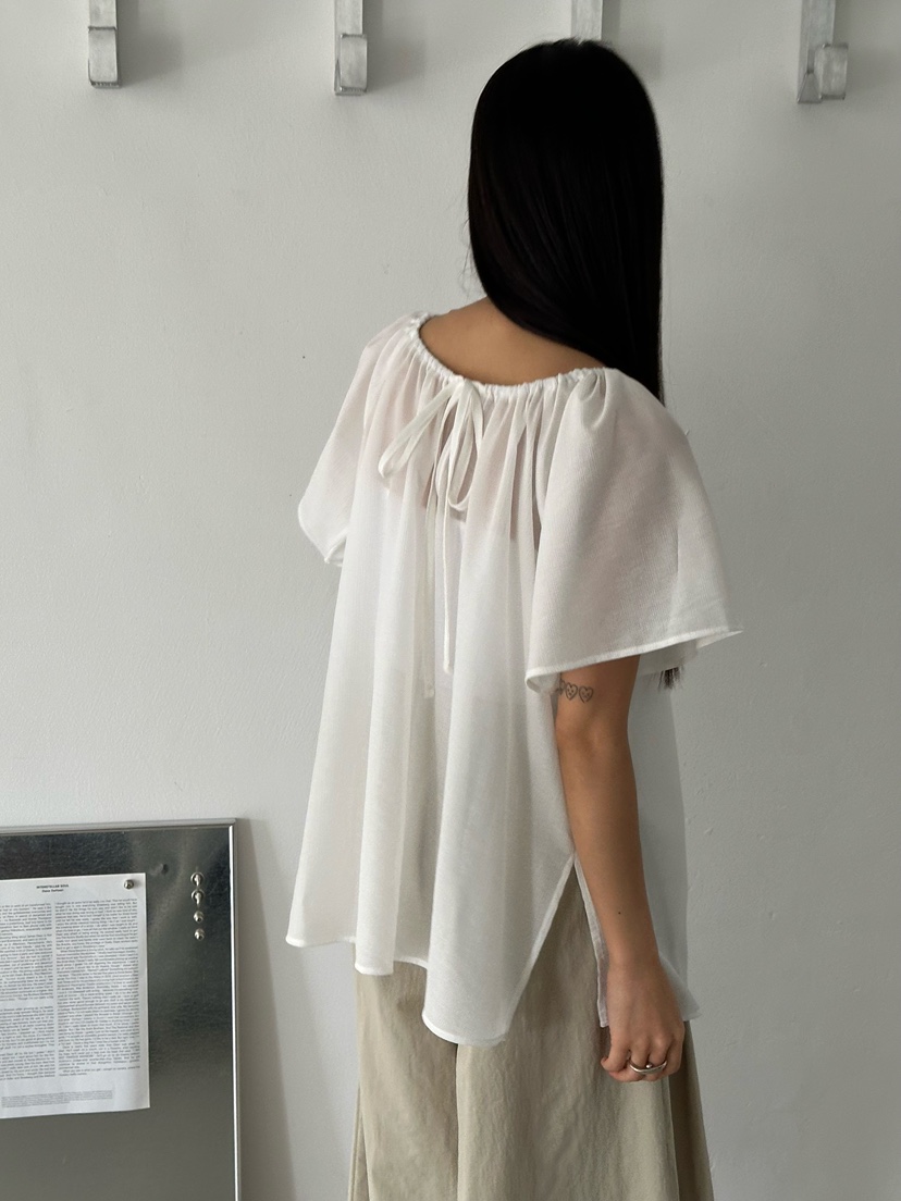 LE VASE韓國東大門直郵女士新品休閑26夏季職業襯衫蕾絲衫LE VASE襯衫/蕾絲衫