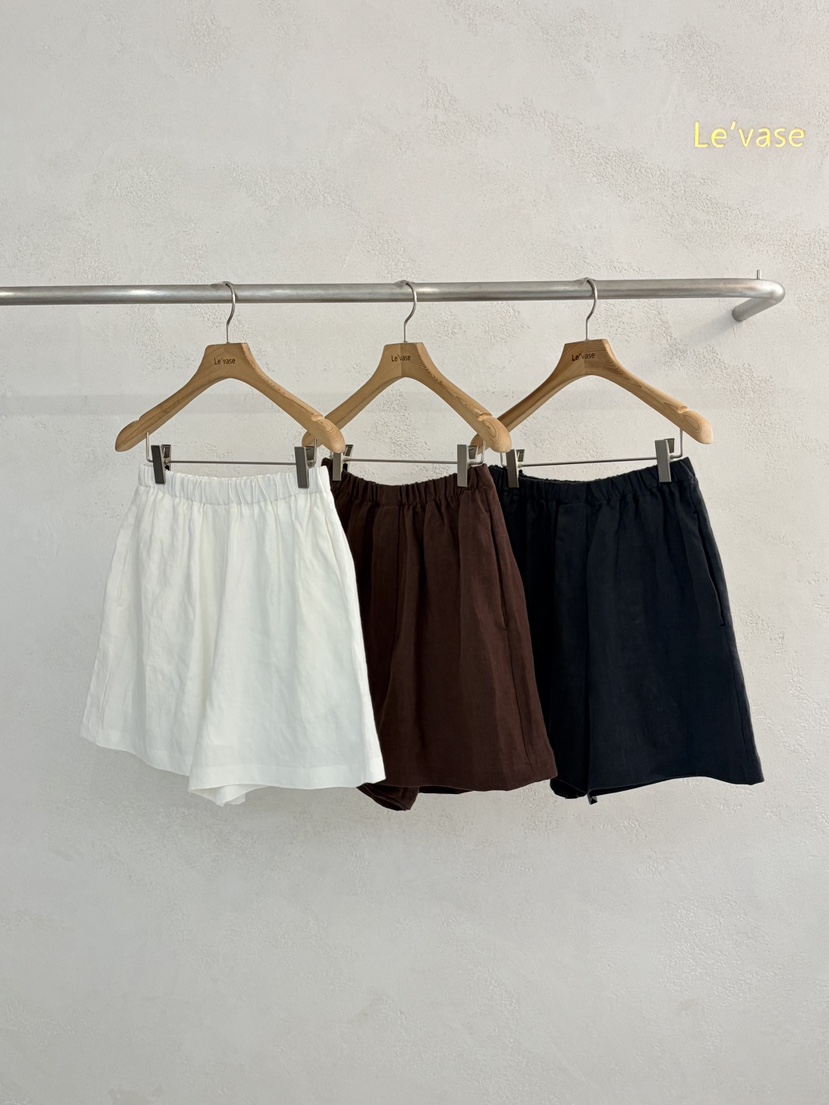 LE VASE韓國直郵實拍女裝新款26夏季人氣時尚熱賣推薦短褲LE VASE短褲