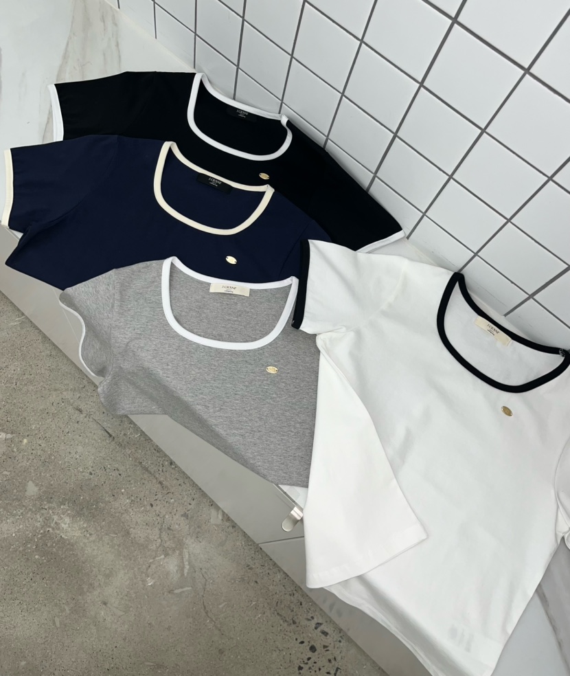 J CRANE-A韓國直郵女士新款26夏季休閑推薦時尚26春夏T恤J CRANET恤