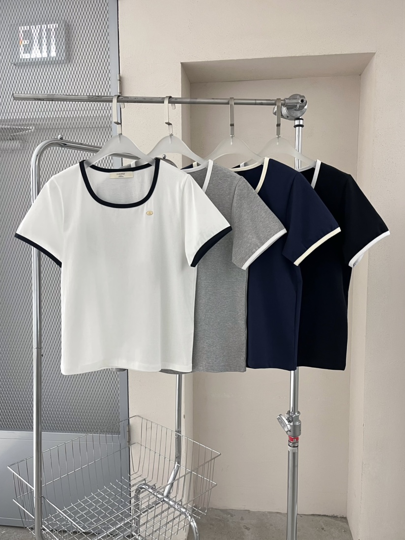 J CRANE-A韓國直郵女士新款26夏季休閑推薦時尚26春夏T恤J CRANET恤