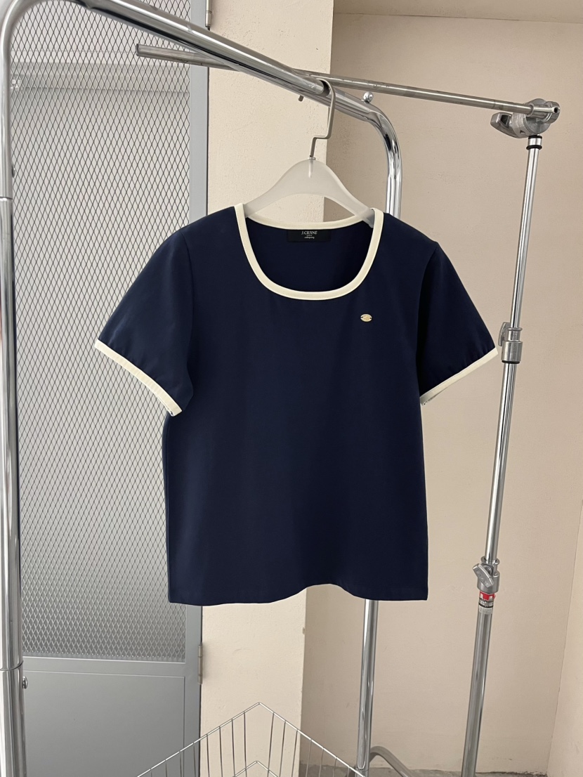 J CRANE-A韓國直郵女士新款26夏季休閑推薦時尚26春夏T恤J CRANET恤圖色3