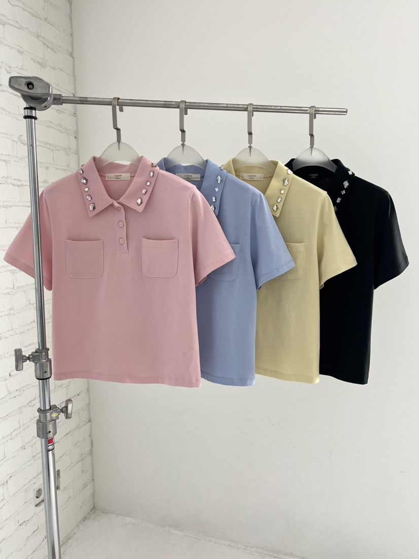 J CRANE-A韓國東大門直郵女士新品時尚26春夏推薦熱賣T恤J CRANET恤