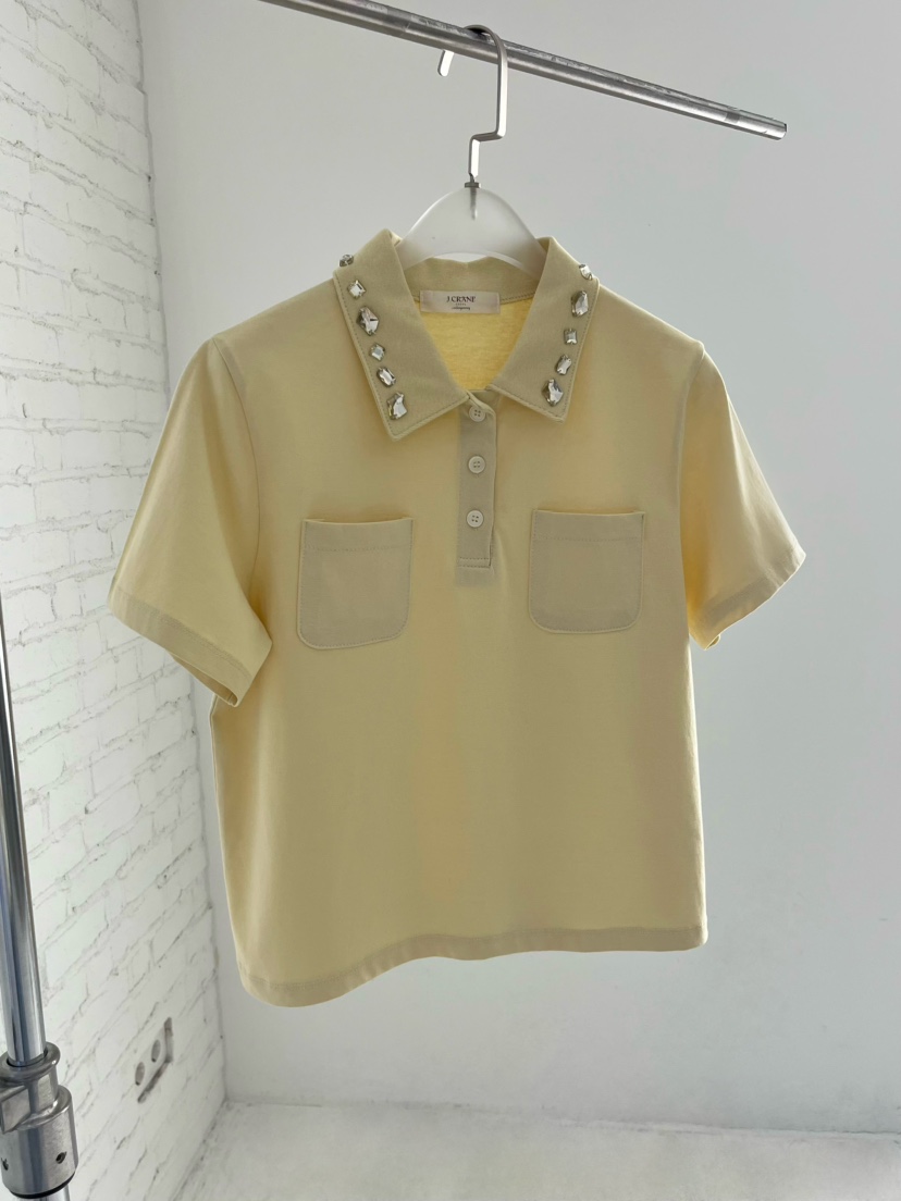 J CRANE-A韓國東大門直郵女士新品時尚26春夏推薦熱賣T恤J CRANET恤圖色1