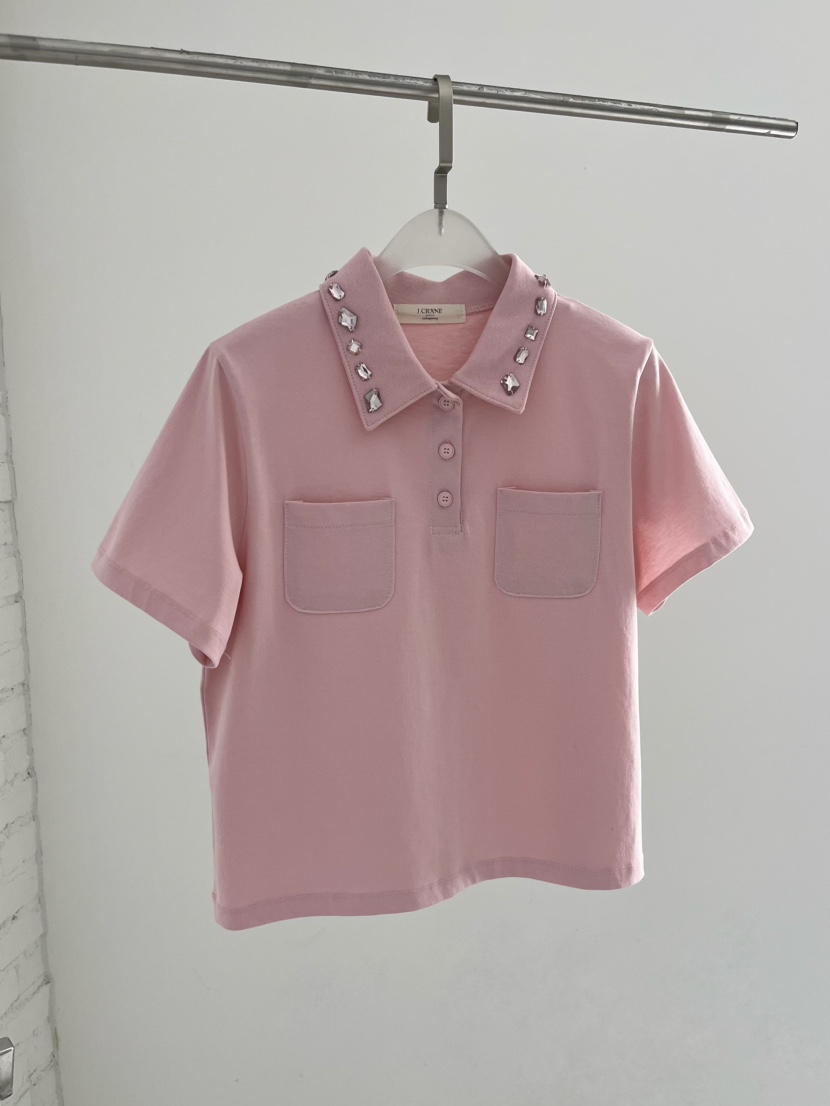 J CRANE-A韓國東大門直郵女士新品時尚26春夏推薦熱賣T恤J CRANET恤圖色4