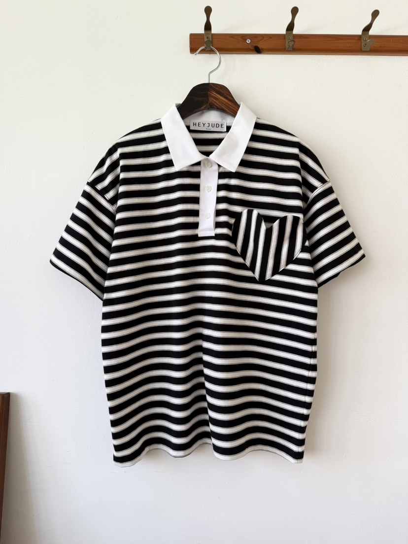 HEYJUDE韓國東大門直郵女裝新品26春夏休閑人氣推薦26夏季T恤HEYJUDET恤圖色2