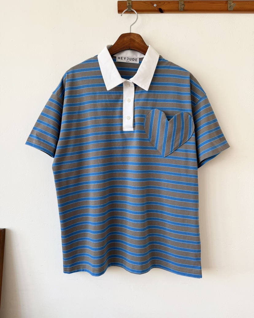 HEYJUDE韓國東大門直郵女裝新品26春夏休閑人氣推薦26夏季T恤HEYJUDET恤圖色3