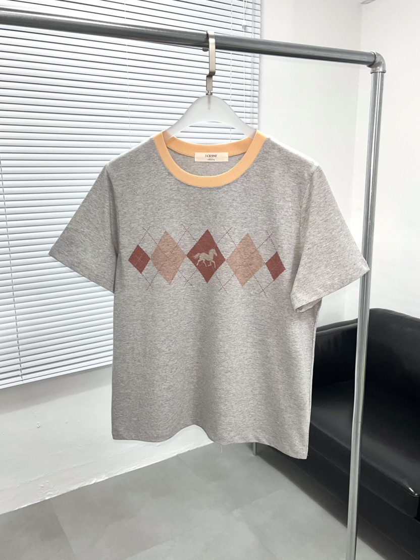 J CRANE-A韓國東大門代購女士新款職業26夏季熱賣推薦T恤J CRANET恤圖色1