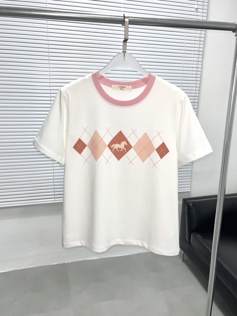 J CRANE-A韓國東大門代購女士新款職業26夏季熱賣推薦T恤J CRANET恤圖色2