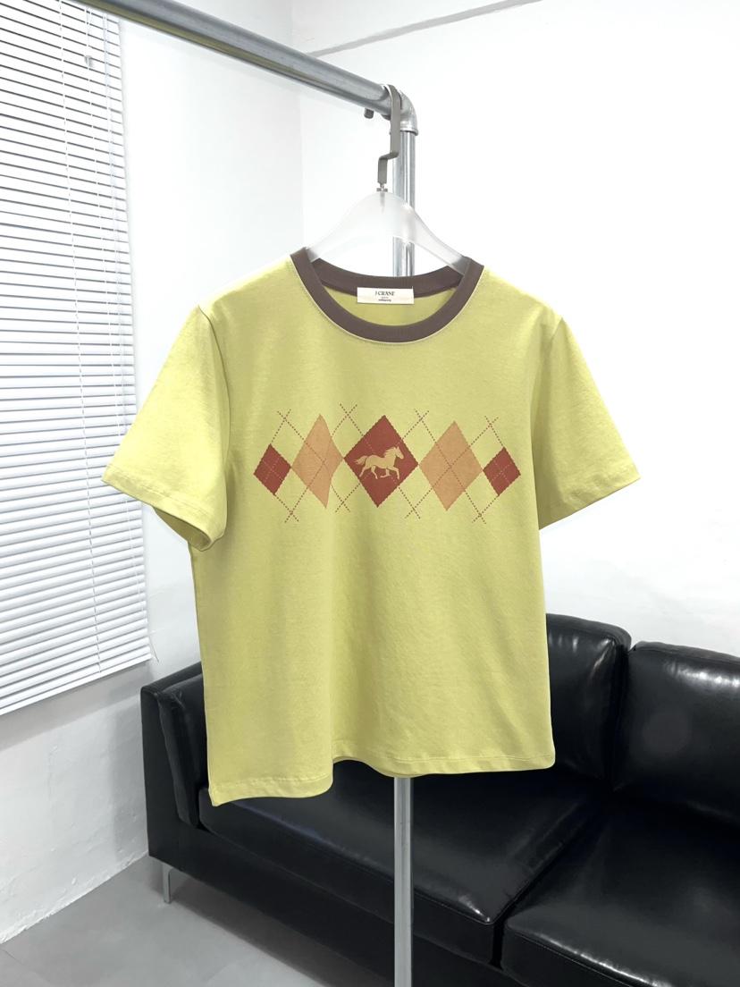 J CRANE-A韓國東大門代購女士新款職業26夏季熱賣推薦T恤J CRANET恤圖色3