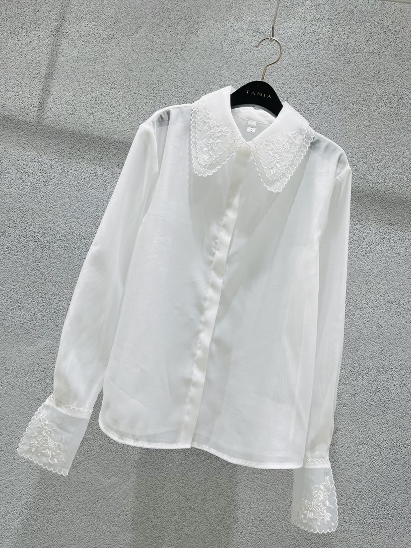 TANIA韓國直郵實拍女裝新款人氣26春夏熱賣時尚襯衫蕾絲衫TANIA襯衫/蕾絲衫