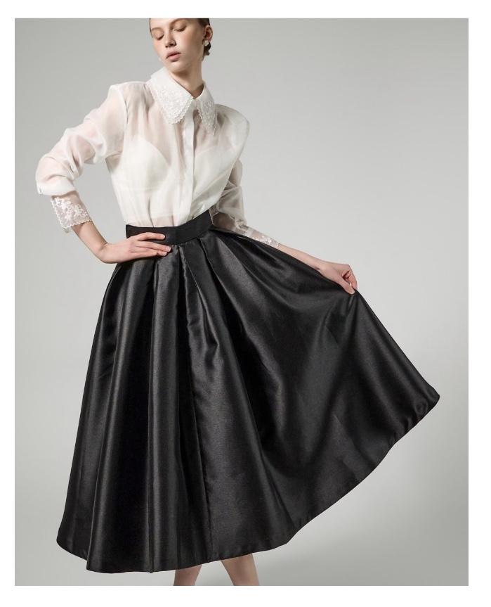 TANIA韓國直郵實拍女裝新款人氣26春夏熱賣時尚襯衫蕾絲衫TANIA襯衫/蕾絲衫