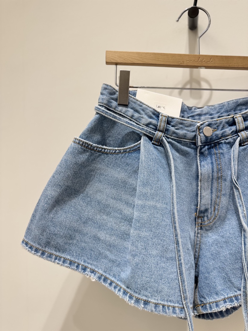 MELTED-P韓國直郵女裝新品人氣26夏季推薦26春夏短褲含腰繩MELTED-P短褲