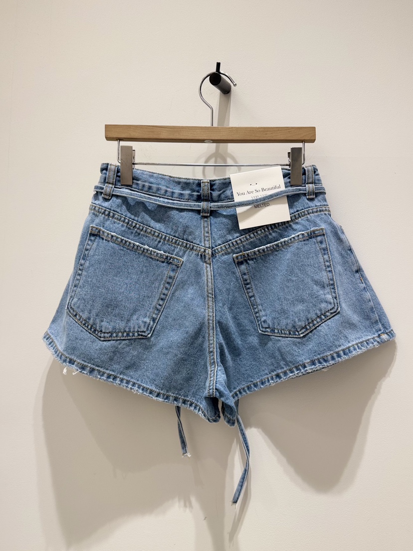 MELTED-P韓國直郵女裝新品人氣26夏季推薦26春夏短褲含腰繩MELTED-P短褲