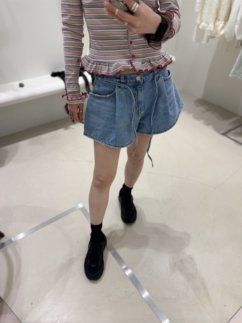 MELTED-P韓國直郵女裝新品人氣26夏季推薦26春夏短褲含腰繩MELTED-P短褲