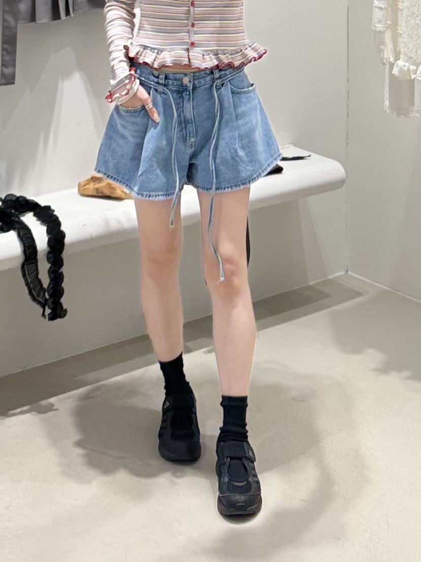 MELTED-P韓國直郵女裝新品人氣26夏季推薦26春夏短褲含腰繩MELTED-P短褲