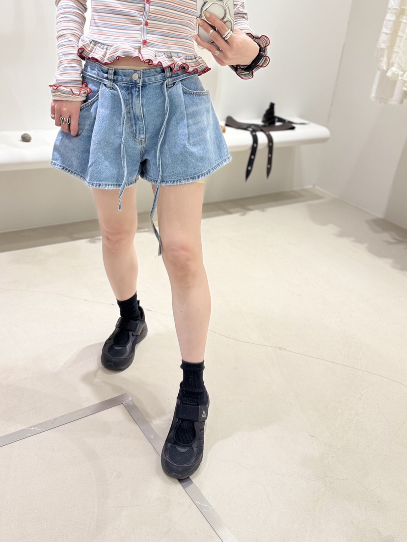 MELTED-P韓國直郵女裝新品人氣26夏季推薦26春夏短褲含腰繩MELTED-P短褲