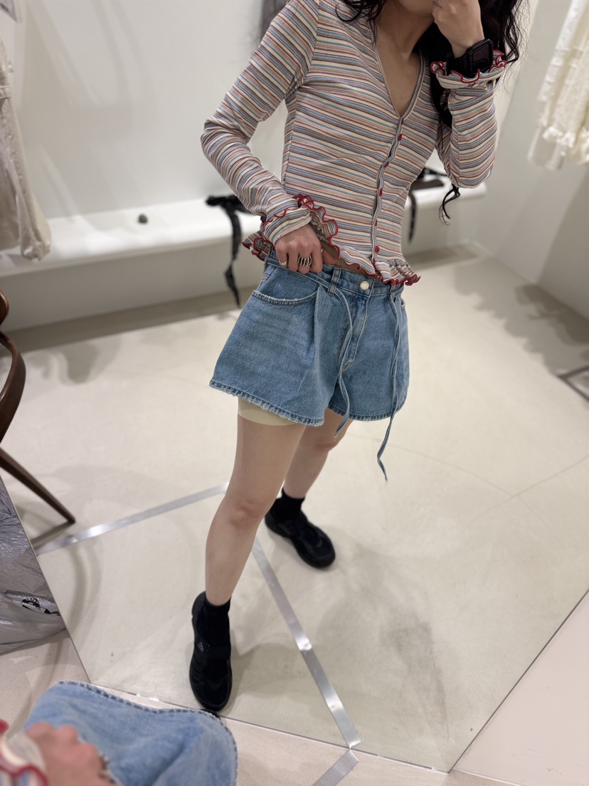 MELTED-P韓國直郵女裝新品人氣26夏季推薦26春夏短褲含腰繩MELTED-P短褲