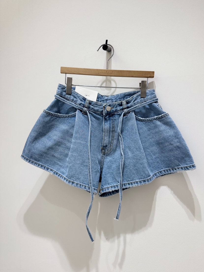 MELTED-P韓國直郵女裝新品人氣26夏季推薦26春夏短褲含腰繩MELTED-P短褲圖色1