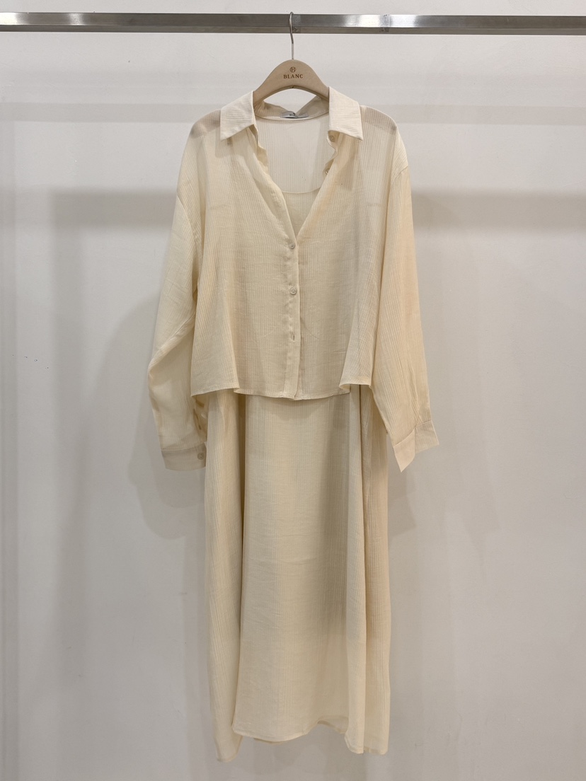 BLANC-A韓國東大門代購女裝新款26春夏時尚26夏季職業套裝BLANC-A套裝圖色2