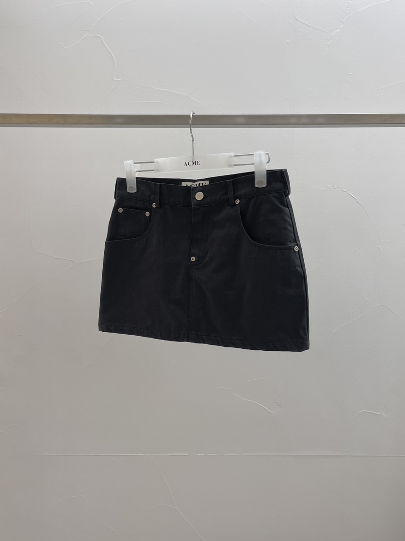 ACME韓國東大門代購女士新款26春夏人氣休閑短裙不含腰帶ACME短裙