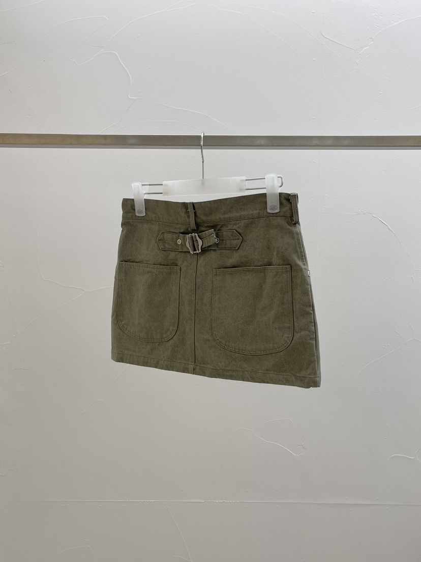 ACME韓國東大門代購女士新款26春夏人氣休閑短裙不含腰帶ACME短裙