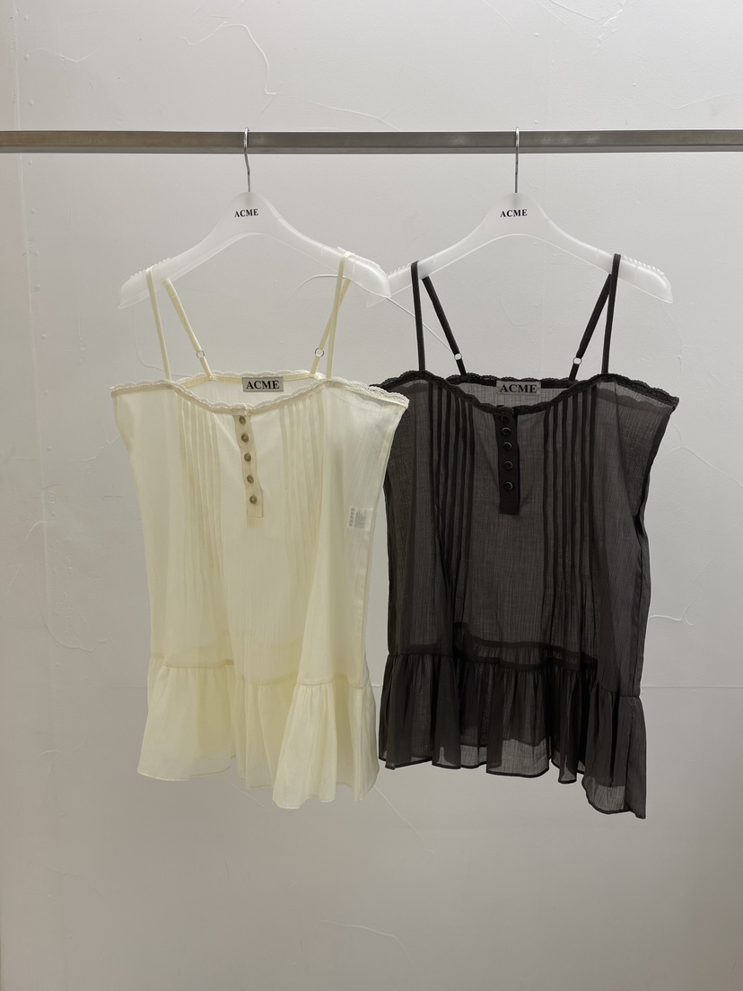 ACME韓國直郵女裝新品26夏季職業人氣休閑推薦時尚吊帶背心ACME吊帶/背心