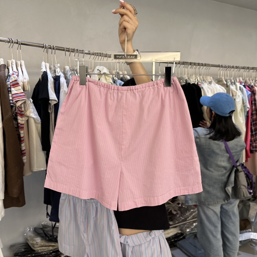 DOUBLE STANDARD/LE SMOKING/MAISONSTAFF韓國直郵女士新品26春夏短褲MAISONSTAFF短褲