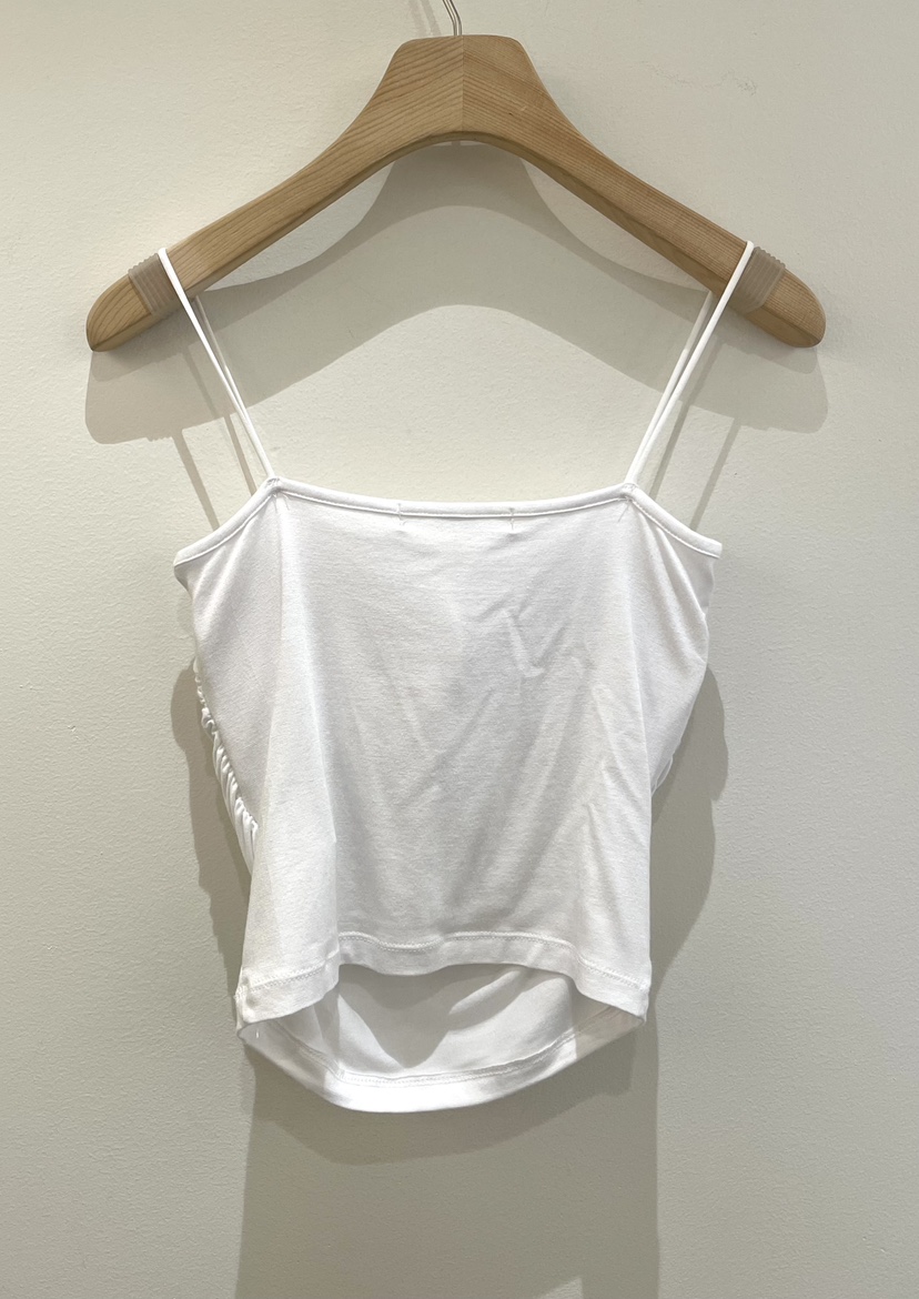 OBSESS韓國東大門直郵女裝新款26春夏26夏季吊帶背心褶皺OBSESS/EARLY BIRD吊帶/背心