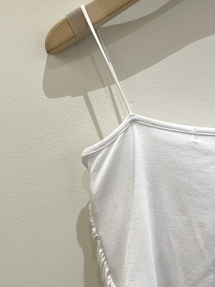 OBSESS韓國東大門直郵女裝新款26春夏26夏季吊帶背心褶皺OBSESS/EARLY BIRD吊帶/背心