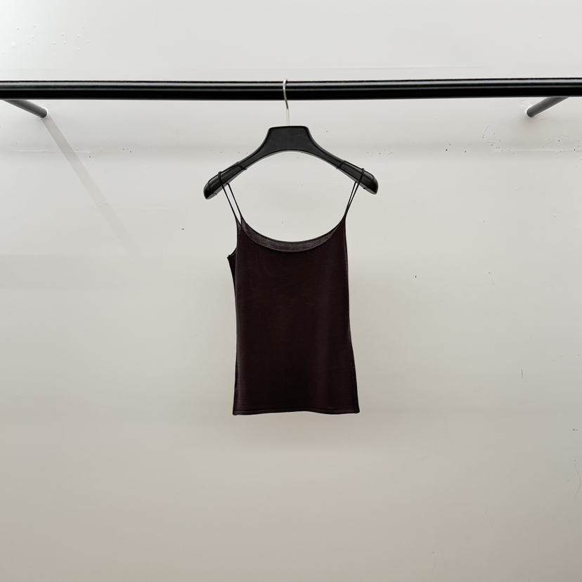 ID韓國東大門直郵女士新品人氣職業熱賣時尚26夏季吊帶背心ID吊帶/背心圖色4墨色