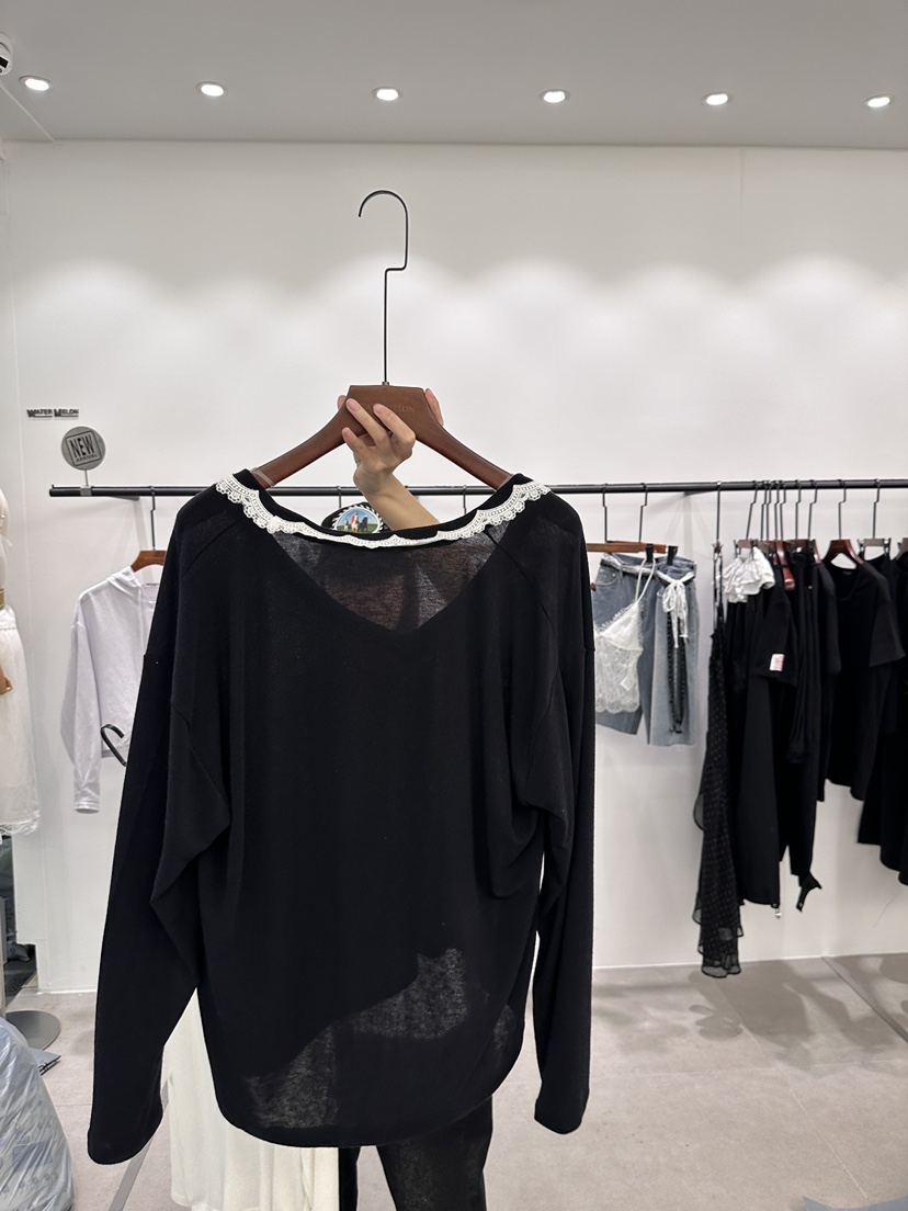 WATERMELON韓國東大門代購女士新品人氣熱賣26夏季針織衫WATER MELON針織衫