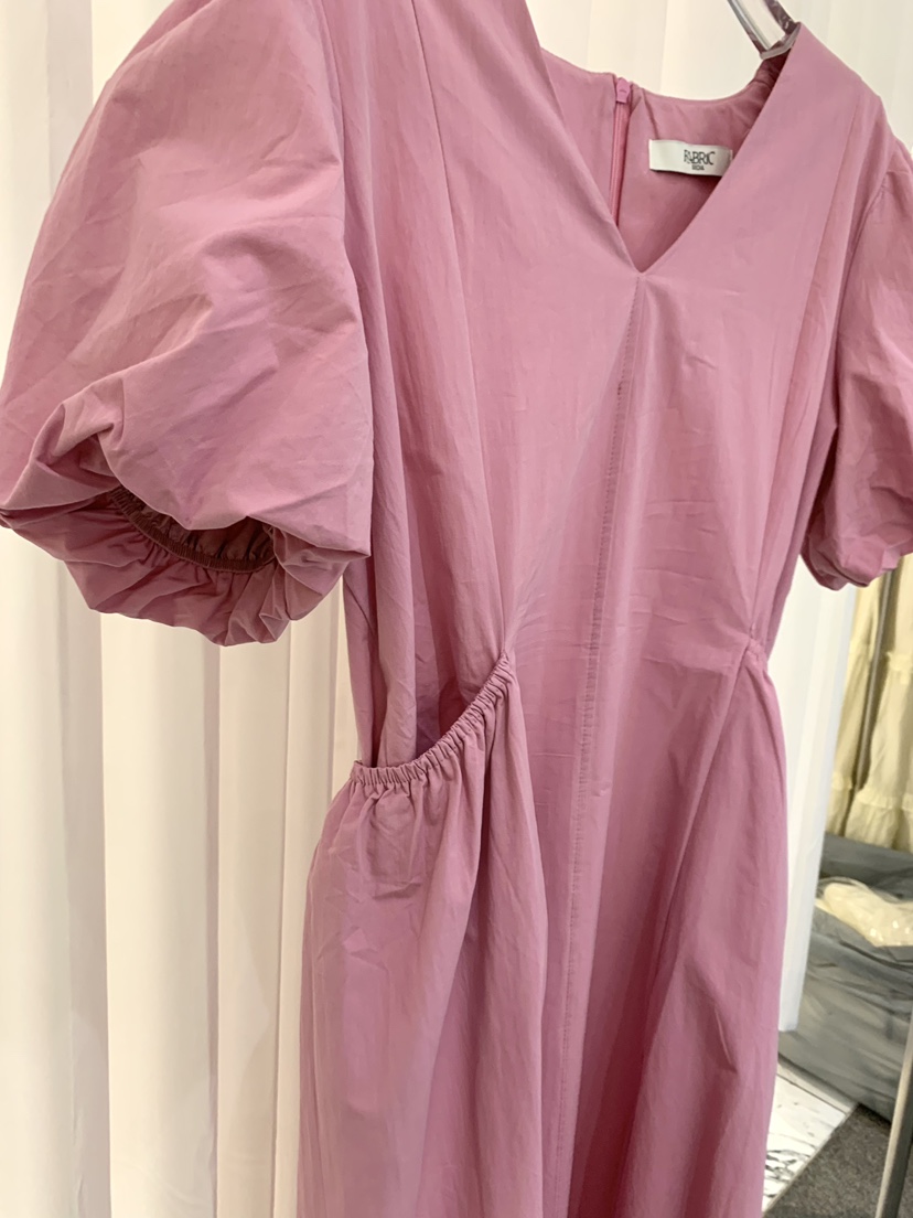 FABRIC韓國東大門代購女裝新品休閑推薦職業人氣26夏季連衣裙FABRIC連衣裙