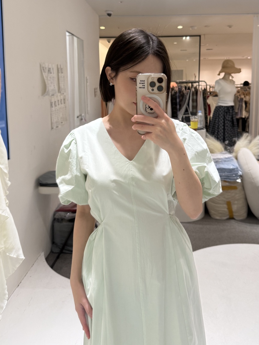 FABRIC韓國東大門代購女裝新品休閑推薦職業人氣26夏季連衣裙FABRIC連衣裙