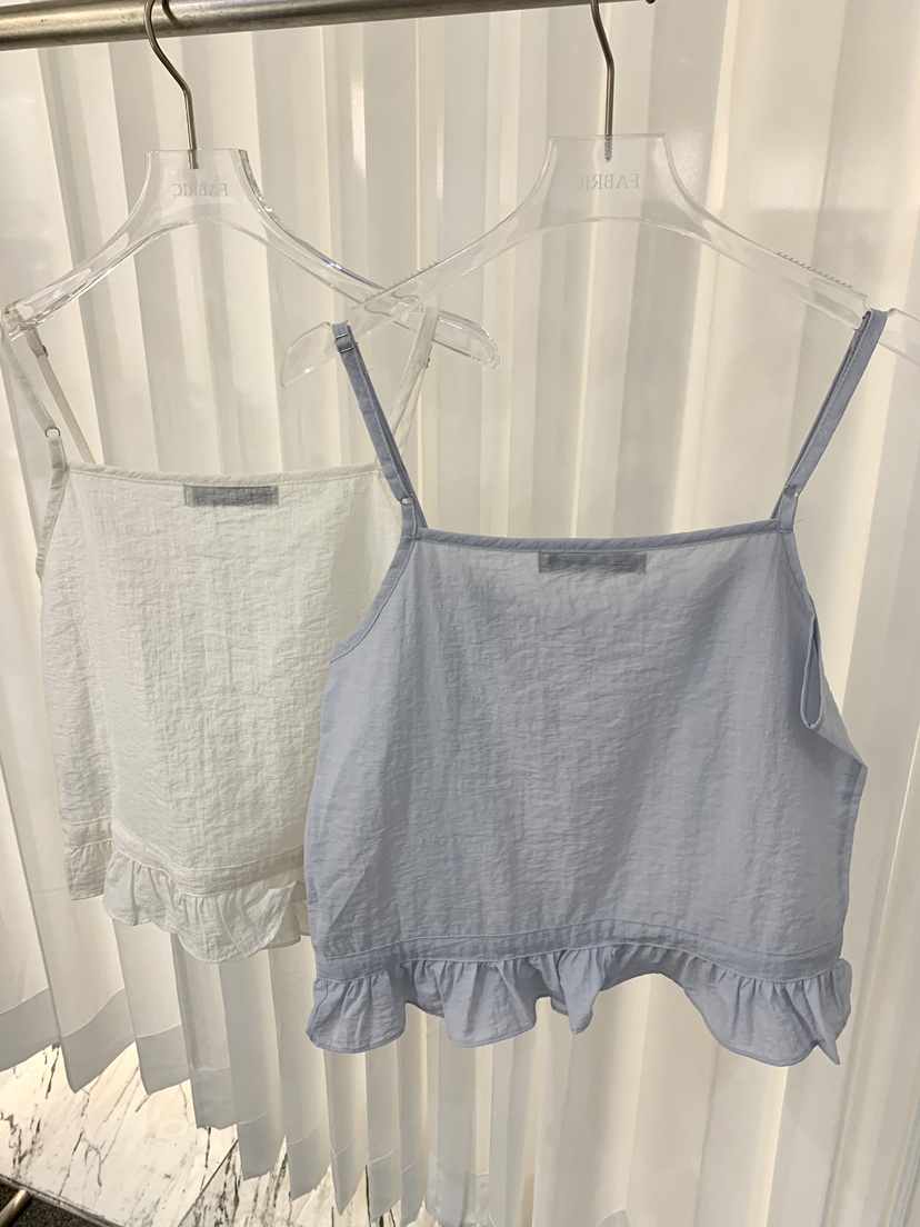 FABRIC韓國直郵女士新款時尚休閑推薦熱賣人氣26夏季吊帶背心FABRIC吊帶/背心