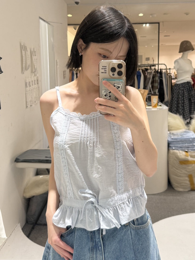 FABRIC韓國直郵女士新款時尚休閑推薦熱賣人氣26夏季吊帶背心FABRIC吊帶/背心