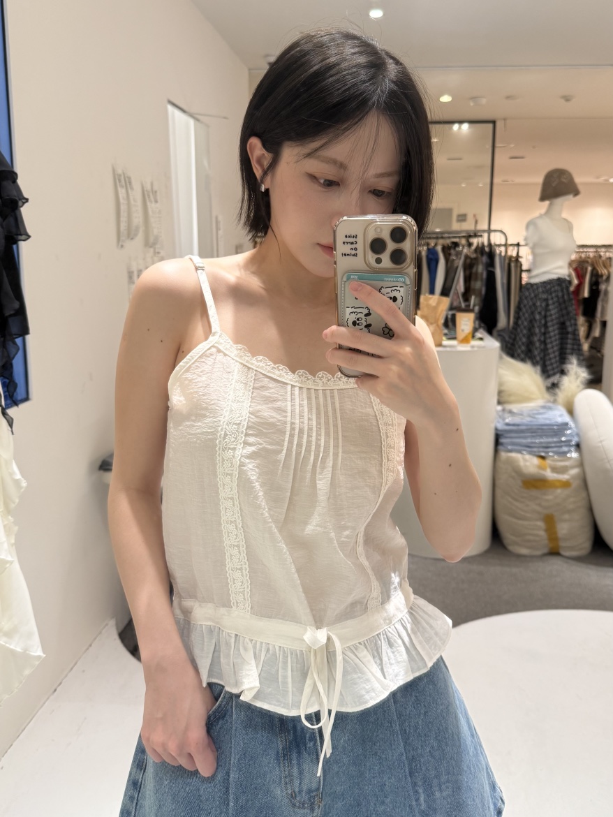 FABRIC韓國直郵女士新款時尚休閑推薦熱賣人氣26夏季吊帶背心FABRIC吊帶/背心