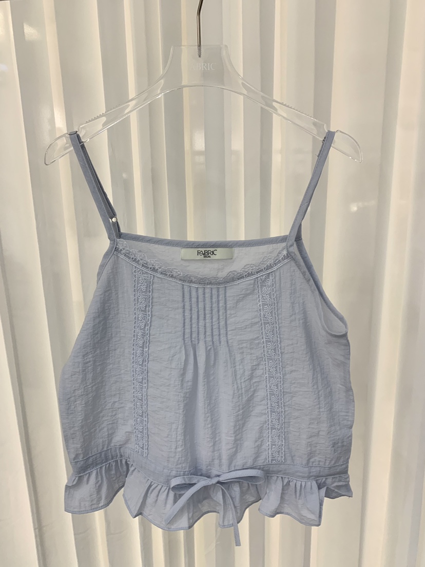 FABRIC韓國直郵女士新款時尚休閑推薦熱賣人氣26夏季吊帶背心FABRIC吊帶/背心圖色2