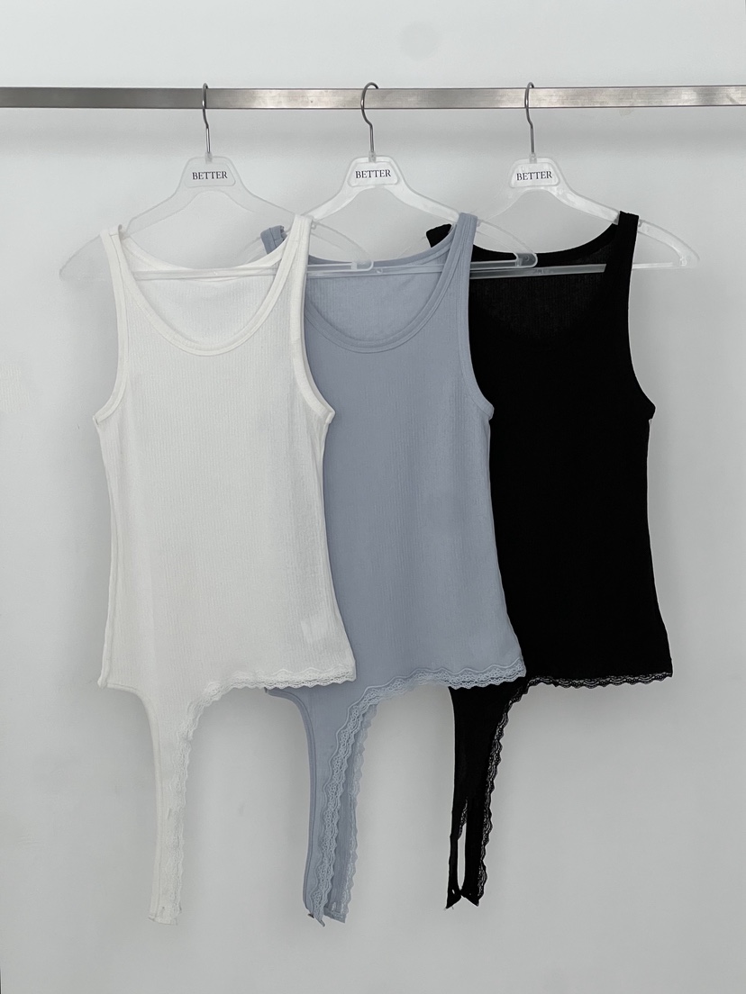 BETTER韓國直郵女裝新品職業時尚26夏季26春夏休閑吊帶背心BETTER吊帶/背心