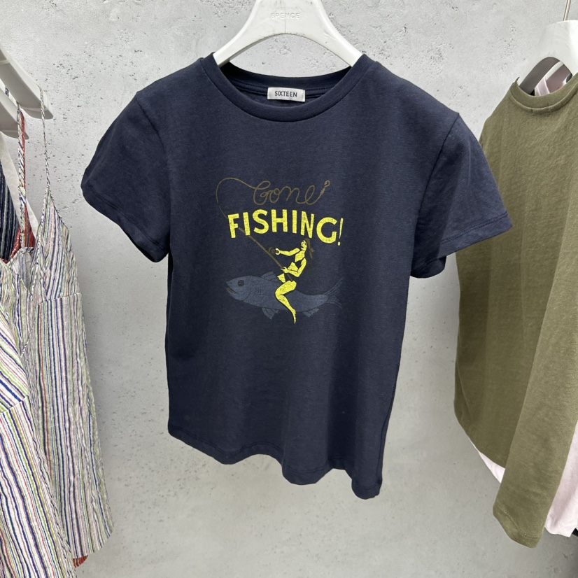 SIXTEEN韓國直郵女士新品26春夏時尚熱賣人氣休閑26夏季T恤SIXTEENT恤圖色4