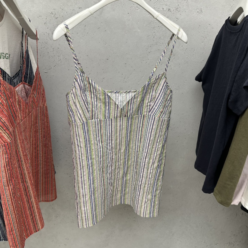 SIXTEEN韓國直郵女裝新品休閑26夏季推薦熱賣職業吊帶背心SIXTEEN吊帶/背心圖色1