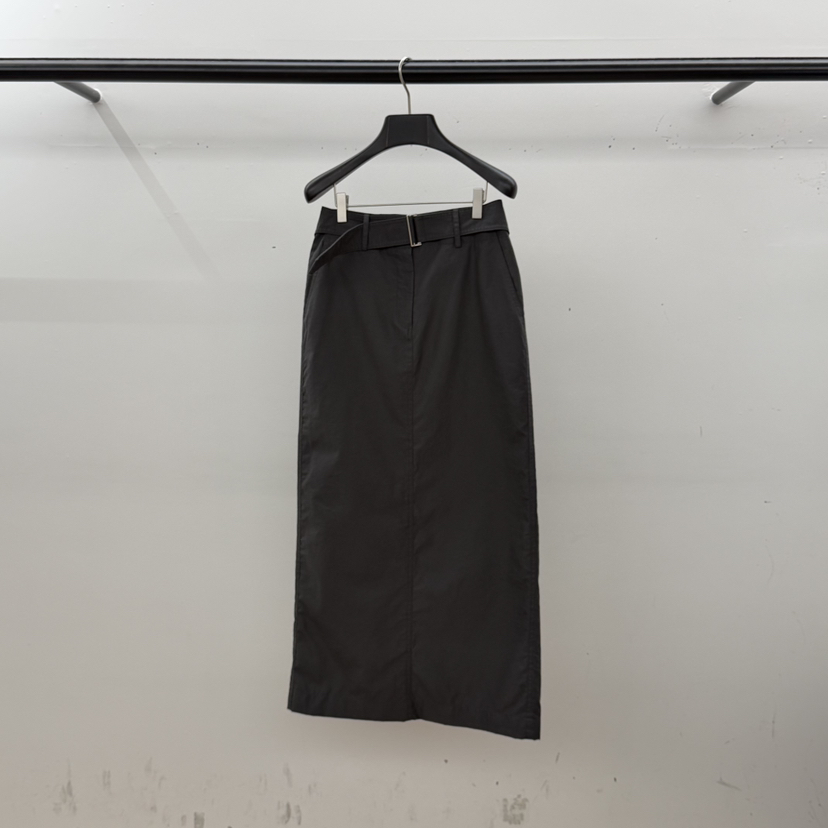 ID韓國直郵實拍女裝新品推薦時尚熱賣人氣26夏季長裙腰帶ID長裙圖色3